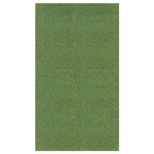 Ottomanson Artificial Turf Golf Hitting Mat Green