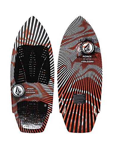 Ronix Volcom Sea Captain Wakesurf Board White Red 4'4