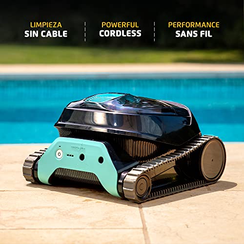 Dolphin Liberty 300 Cordless Magnetic Charge Robotic Pool Vacuum Cleaner Blue