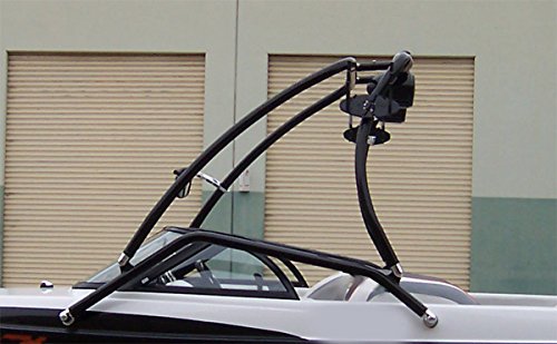 Krypt Towers Origin Catapult Universal Wakeboard Boat Tower Black