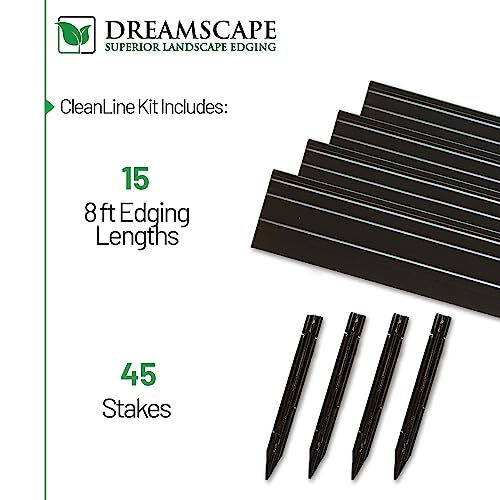 Dreamscape Cleanline 1/8" x 3" x 8' Black DuraFlex