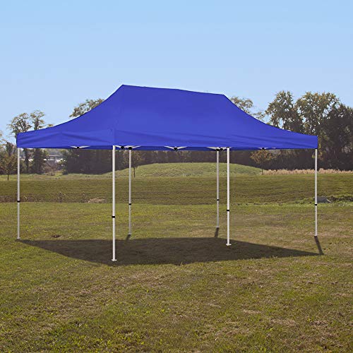 Vispronet 10x20 Pop Up Canopy Tent Blue