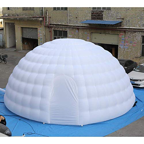 SAYOK Large Inflatable Igloo Dome Event Tent with Air Blower White