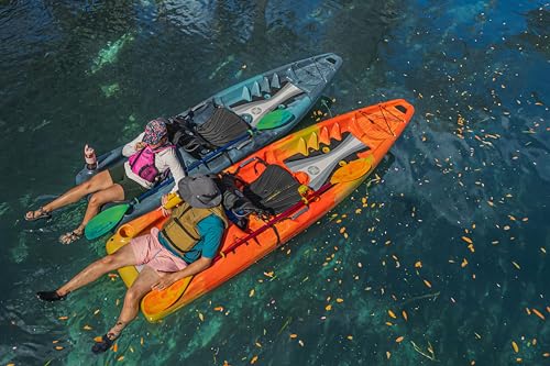 Perception Kayaks Hangtime 11 Recreational Kayak - Reclining Seat - Rear Lounge Seat - 11 ft - Dapper