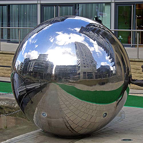 LSX 40 Inch Stainless Steel Gazing Ball Silver