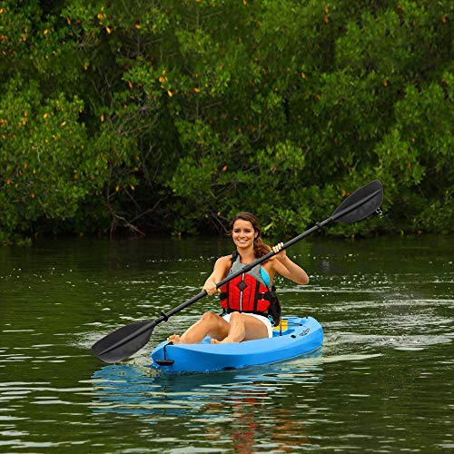 Lifetime Lotus Sit-On-Top Kayak with Paddle (2 Pack) Blue