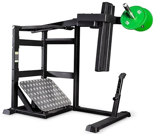 French Fitness FFB Black Pendulum Squat Leg Press Machine