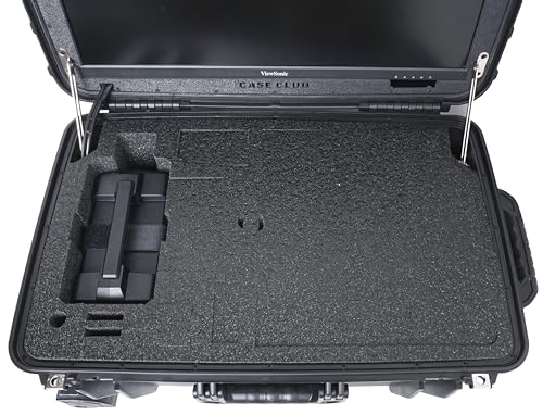 Case Club Battery Powered Mobile Monitor Station Black