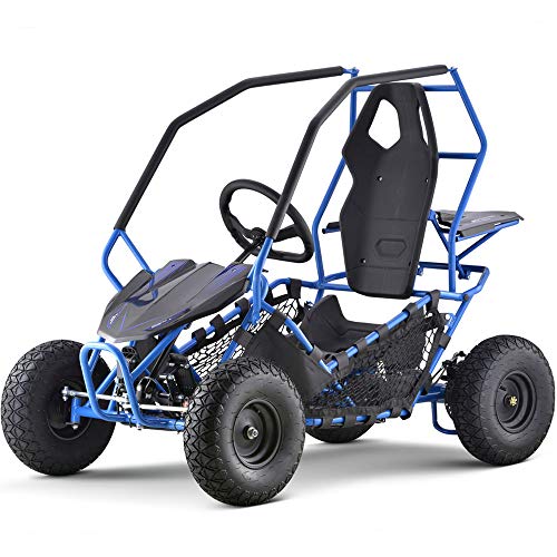 MotoTec Kids Electric Go Kart Maverick 1000w Black