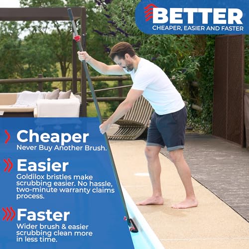 ProTuff Products Pool Brushes Red
