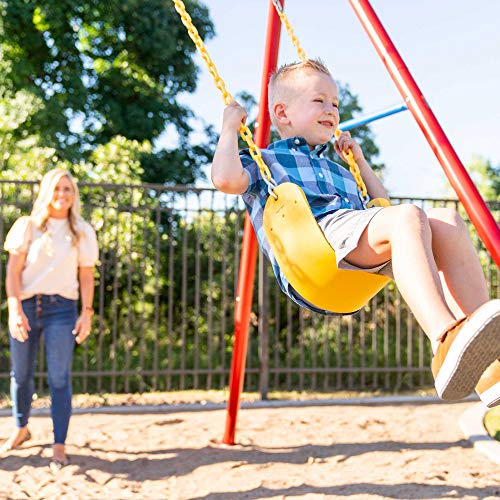Lifetime Metal Swing Set Primary Colors