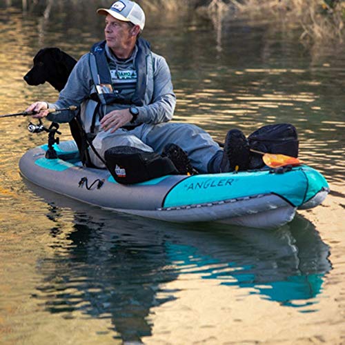 AIRE IK Angler Inflatable Kayak 11ft Teal/Gray