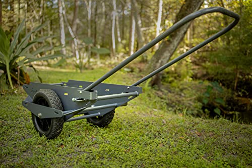Gray Fox Heavy Duty Game Cart Hauler for Hunting Equipment Gray