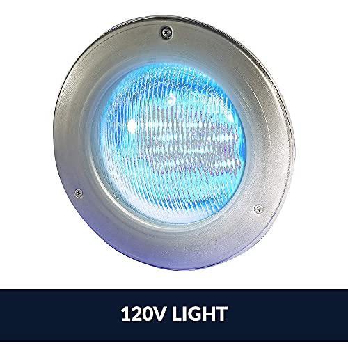 Hayward ColorLogic 4.0 LED Pool Light Stainless Steel 100 Ft Cord White