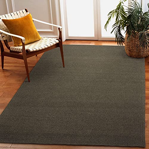 Liora Manne AVALON Indoor/Outdoor Area Rug Durable Power Loomed Polypropylene 8'3" x 11'6" Texture Charcoal