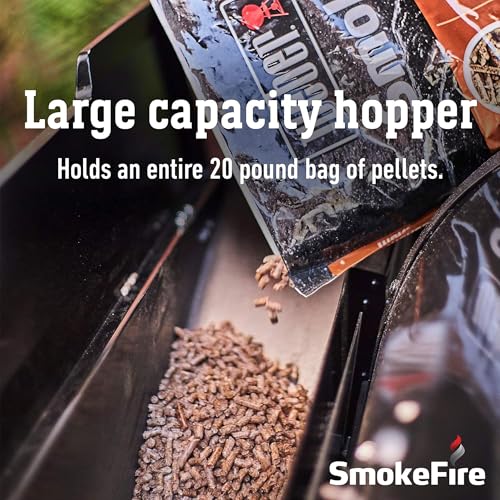 Weber SmokeFire EX6 (2nd Gen) Wood Fired Pellet Grill Black