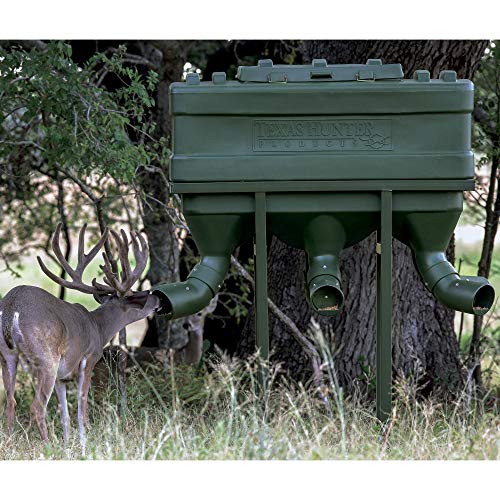 Texas Hunter Products 1200lb Xtreme Protein Feeder Model XPF1200 Hunter Green