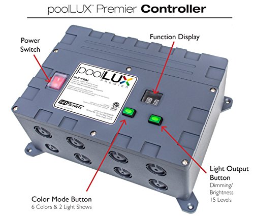 S.R. Smith pLX-PRM poolLUX Premier Pool Lighting Gray