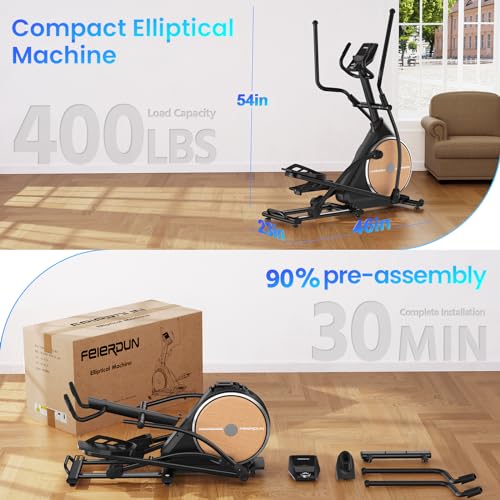 FEIERDUN Elliptical Machine Black