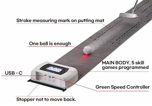 PUTTIST II Digital Putting Trainer White