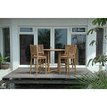 Anderson Teak Avalon 5 Piece Bar Height Patio Dining Set