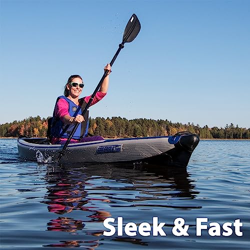 Sea Eagle Razorlite 393rl Inflatable Kayak Pro Carbon Solo Package Blue/White