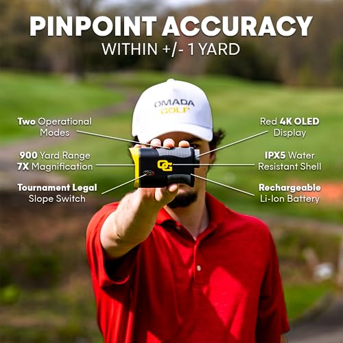OMADA GOLF Atlas Rangefinder with Slope White
