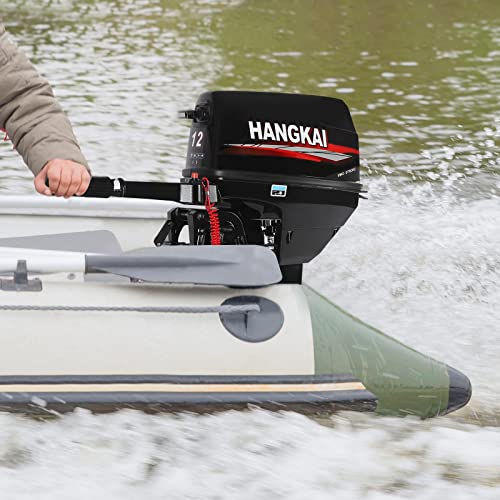 LIAPDG 2 Stroke 12 HP Outboard Motor 169cc Black