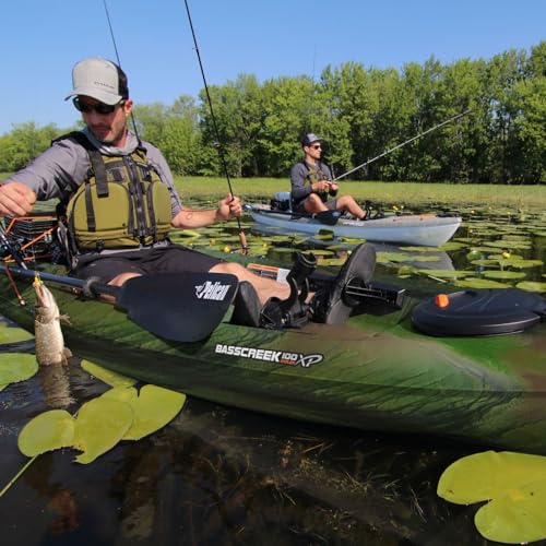 Pelican Basscreek 100XP Fishing Kayak Olive Camo