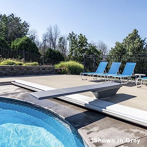 Global Pool Products 8' Sand Diving Board Replacement for Inground Pools