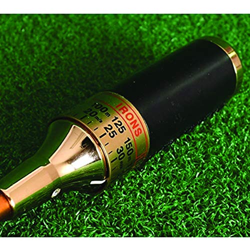 HALLINONEOEM Golf Alignment Stick Swing Caddy Impact Swing Trainer Gold