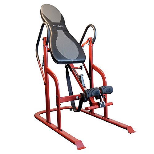Body-Solid Heavy Duty Lumbar Inversion Table Red