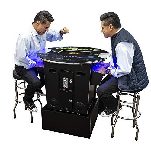 Creative Outdoor Distributor Full-Size Cocktail Arcade Machine 2 Player 412 Games 22" LCD Black
