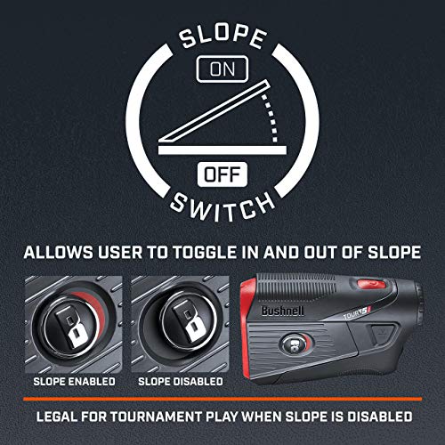 Wearable4U Bushnell Tour V5 Shift Laser Golf Rangefinder with Bushnell Wingman GPS Bluetooth Speaker All-In Bundle + Bushnell Wingman