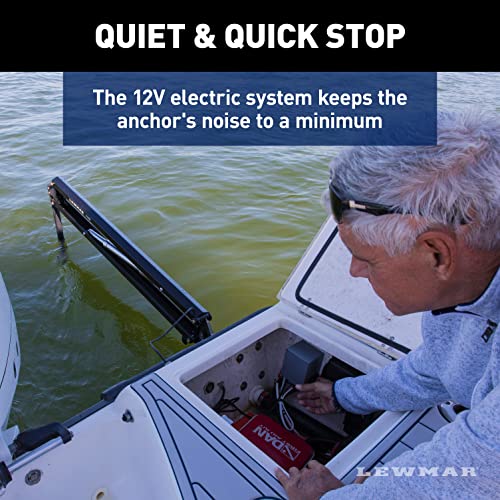 Lewmar Axis Shallow Water Anchor 12V Remote Controlled Black