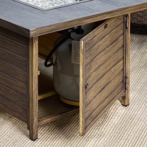 Tortuga Outdoor Rio Vista 7pc Patio Conversation Set Sandstone