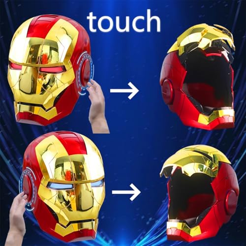 Tarrshiney Electronic Mark 5 Helmet with Voice Control & LED Eyes Gold