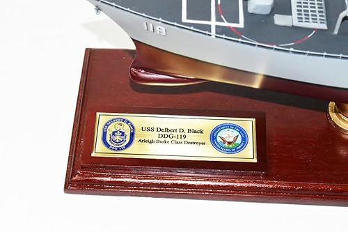 Squadron Nostalgia LLC USS Delbert D. Black (DDG-119) 24-Inch Mahogany Model