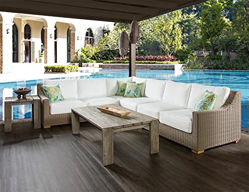 Padma's Plantation Nautilus Outdoor Lounge Chair 34 x 37 x 37 in Kubu Grey