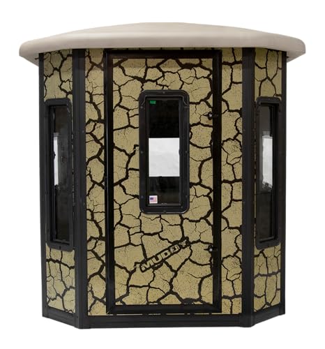 MUDDY Bull XL Box Blind Steel Wall Construction Cracked Mud Camo Multi
