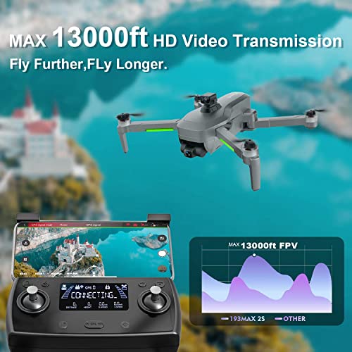 Tucok 193MAX2S 4K Camera Drone Gray