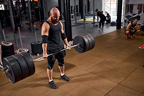 CFF FIT Olympic Weight Bar | Keystone 20 kg Needle Bearing Bar | Hardchrome