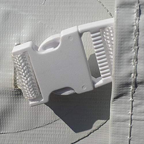 TentandTable 15' x 15' Premium Blockout Sidewall Kit for High Peak Canopy Tents White