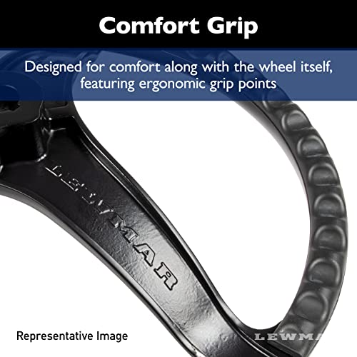 Lewmar Power Grip Boat Steering Wheel 13.5" Black