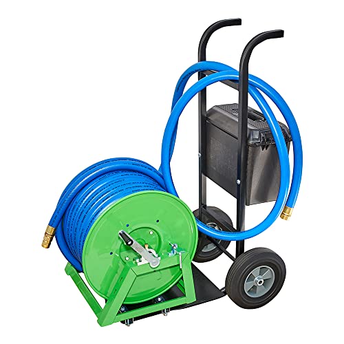 Underhill Field Caddie Hose Reel Cart Green