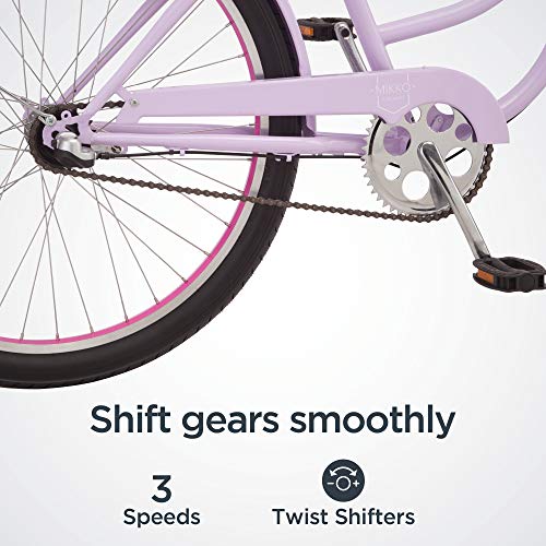 Schwinn Adult Beach Cruiser Bike Purple