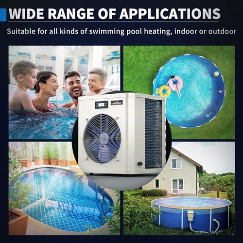 Villastar Pool Heater 16000 BTU/hr Electric Above Ground & Inground Pools