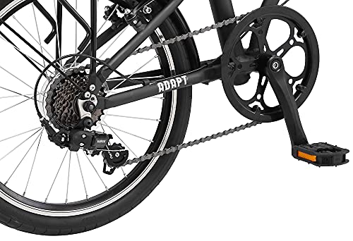 Schwinn Adapt U Folding Bike 20-Inch Wheels 7-Speed Steel Blue