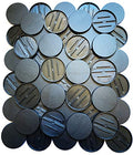 Impact! Miniatures Big Packs 5000 40mm Flat Multi-Purpose Bases Black Plastic