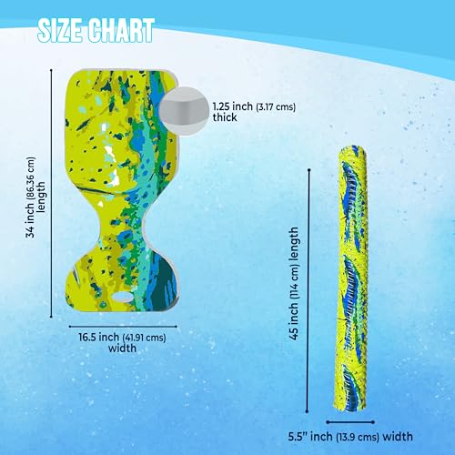 VOS Elite Pool Collection Mega Foam Noodles & Floats Dorado